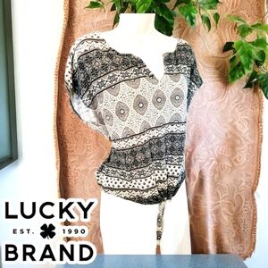 Lucky Brand boho blouse